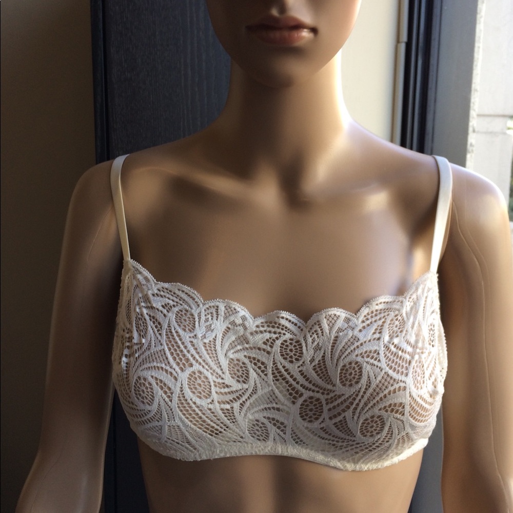 New Studio by La Perla Lace Cream Bra